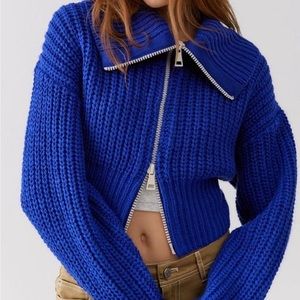 Urban Outfitters Women's Blue Cardigan size S